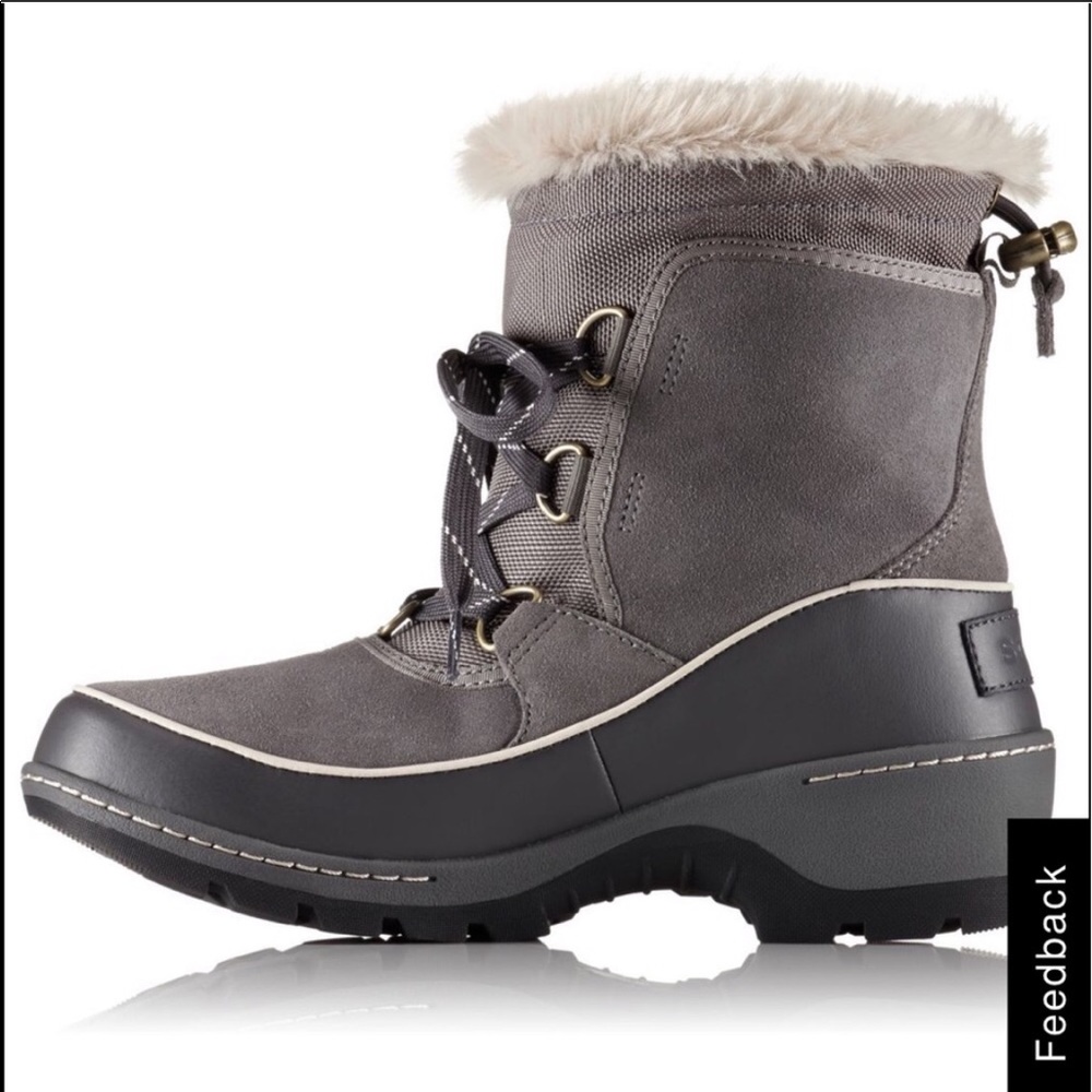 Sorel Tivoli III   Size 8.5.  Gray.  Worn twice.